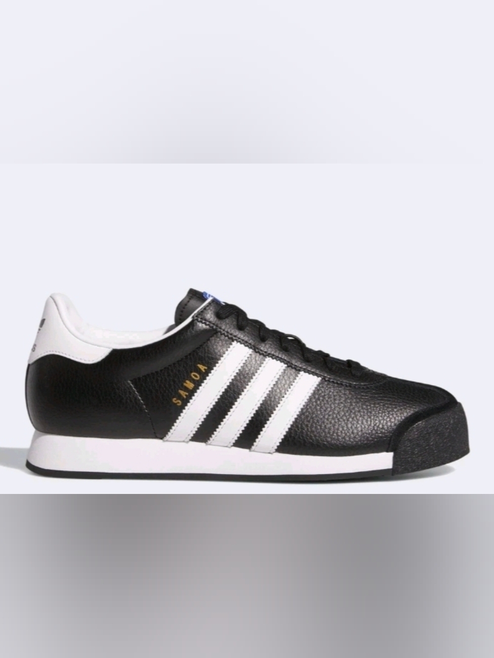 NWT-Adidas Black & White Samoa Shoes Size  6 Mens & 7 Women's